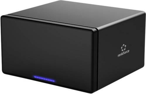 Renkforce RF-6647854 Festplattengehäuse 8 Bay 3.5 Zoll mit USB-A Anschluss in Schwarz - Bild 1