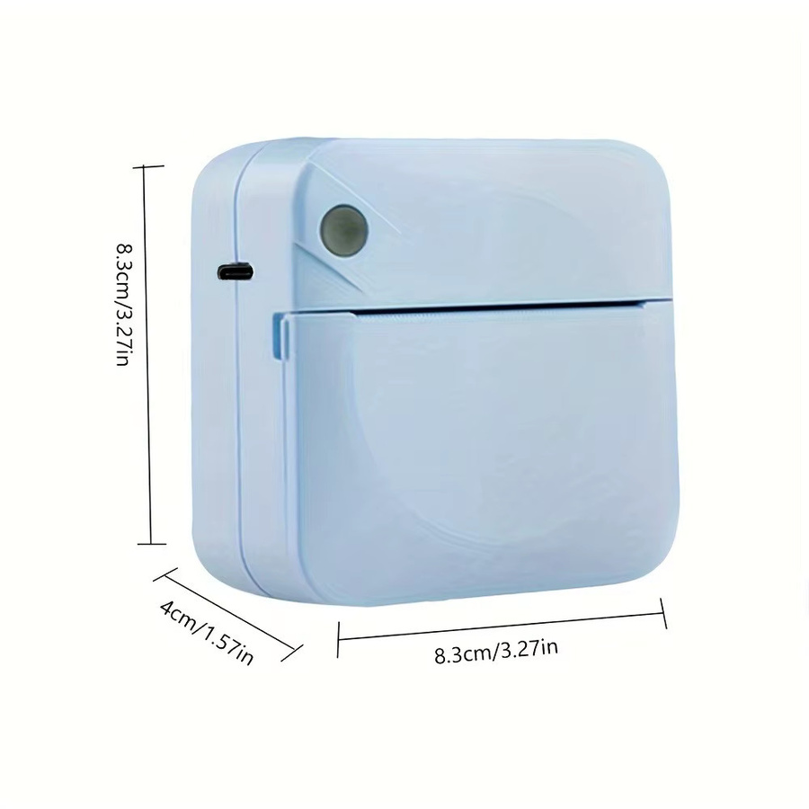 HIOHYU Tragbarer Thermodrucker für Fotos, Etiketten und Notizen - Bild 2