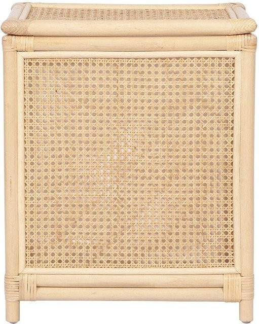 Wäschekorb Calyma von Vente-unique in Beige, Durchmesser: 45 cm - Bild 1