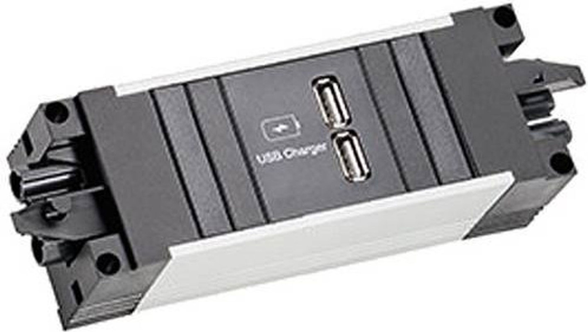 Bachmann Steckdosenleiste 906.10932 in Schwarz mit USB-A und USB-C Anschlüssen - Bild 2