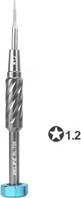 Relife RL-728 Pentalobe Schraubendreher 1,2 mm in Silber - Bild 1