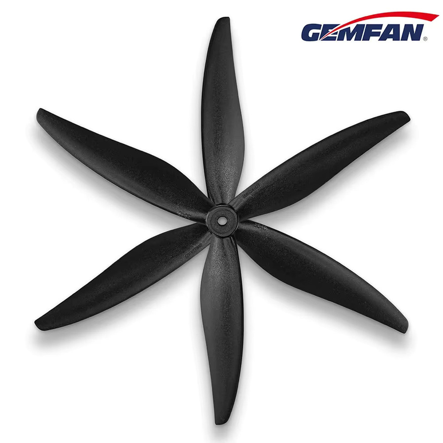 Gemfan Cinelifter 3-Blatt-Propeller für FPV Multirotor Drohnen in Schwarz - Bild 2