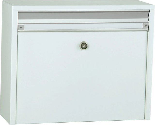 MEFA Briefkasten Minuett in Weiß, B/T/H: 31,9 x 39,9 x 13,3 cm - Bild 1