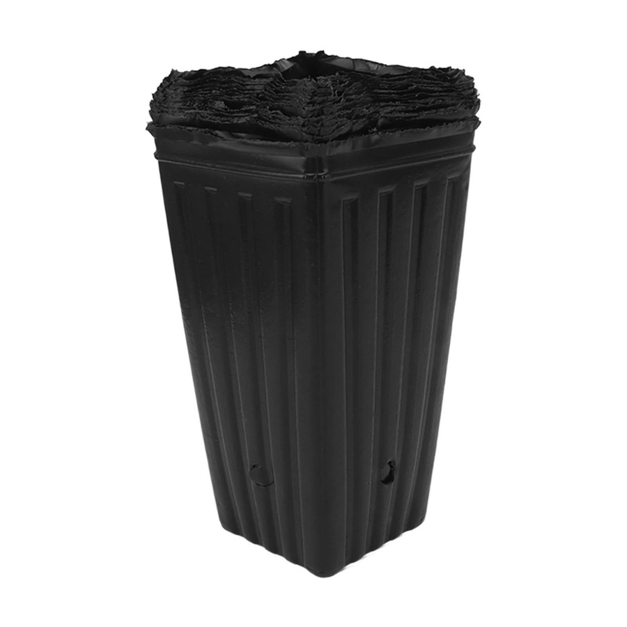 20 Stück CosyHome Pflanztopfe aus Kunststoff in Schwarz mit Drainagelöchern für Blumen und Gemüse - Bild 2