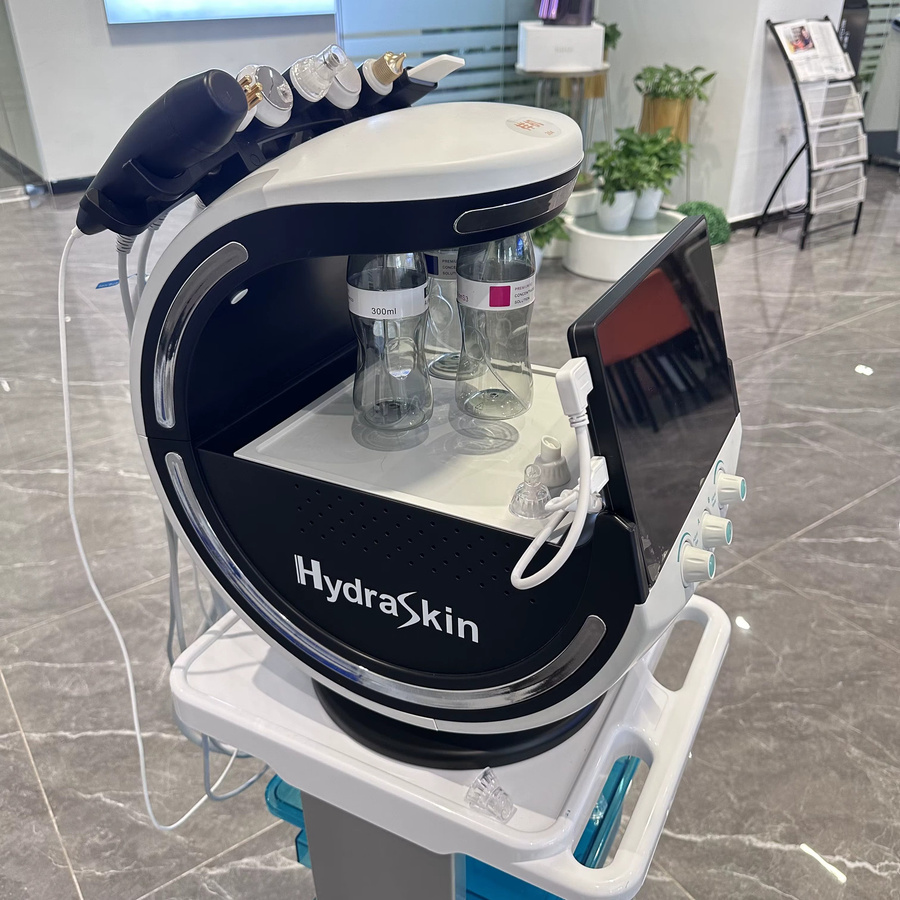 Hydra-Dermabrasion H2O2-Gerät, Gesichts-Sauerstoff-Reiniger, Unisex - Bild 5