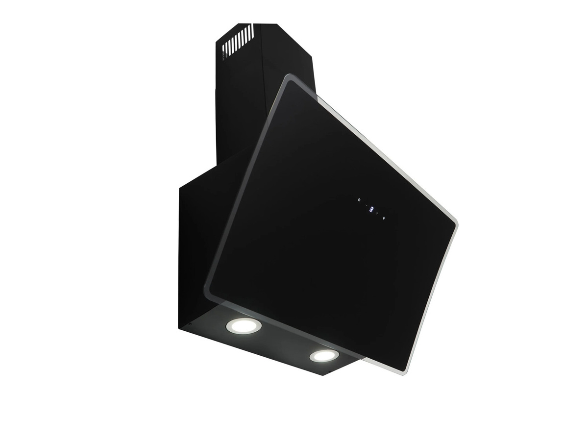 Respekta Schräghaube Lora Schwarz mit LED-Display und Timer, Energieeffizienzklasse A++ - Bild 2