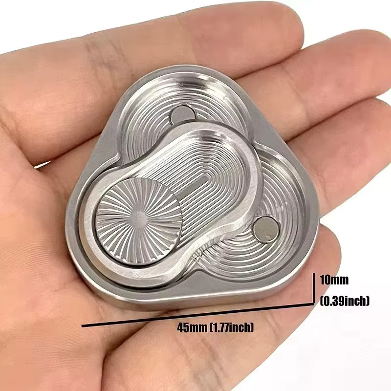 Meade Magnetische Push Karten Dreieck Fingertip Spinner, 3-teiliges Set - Bild 5