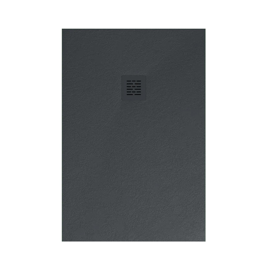 Stano Mineralguss Duschwanne Sierra Extra Flach Anthrazit B: 70 cm, T: 180 cm, H: 3 cm - Bild 2