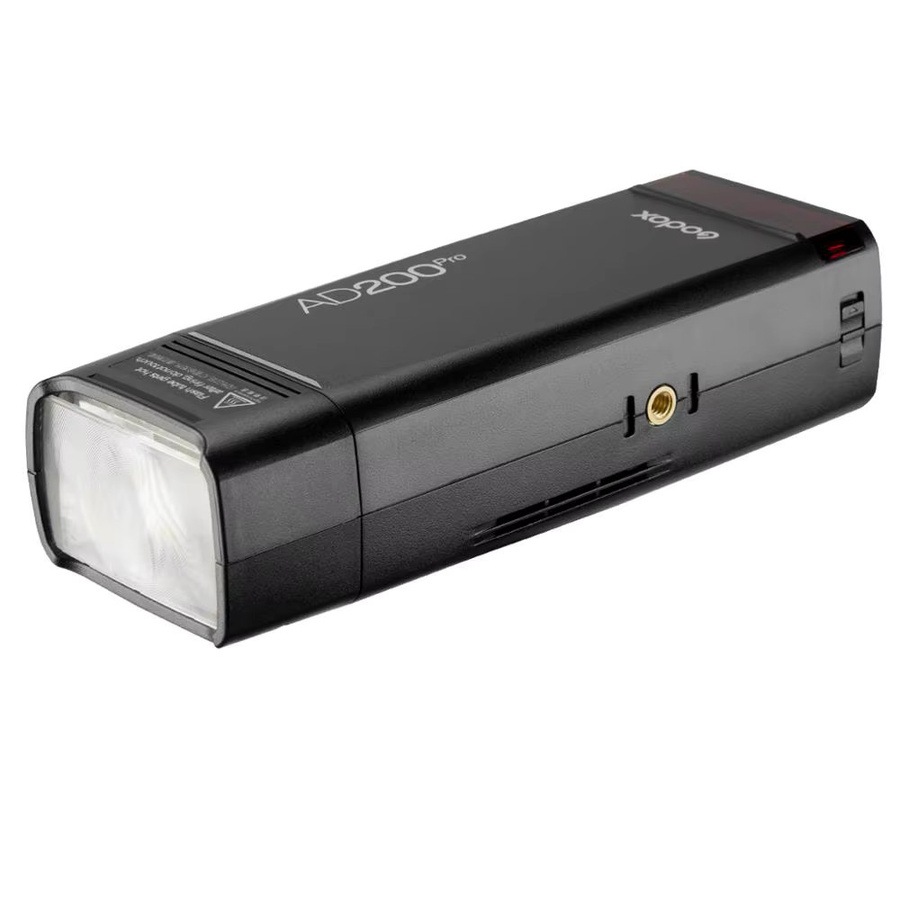 Godox AD200Pro Outdoor-Blitzlicht in Schwarz mit 200Ws, TTL, 2.4G, HSS und 2900mAh Akku - Bild 3