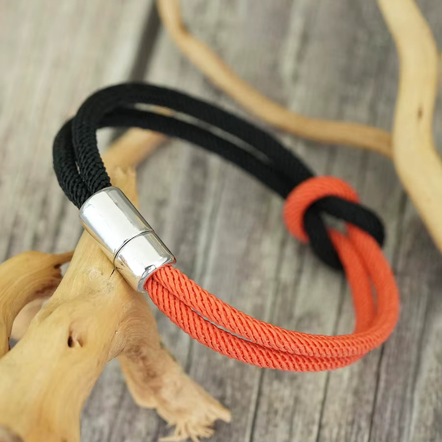 Noter Armband, Doppelschicht, Seil, Bunt, Edelstahl, Unisex - Bild 1