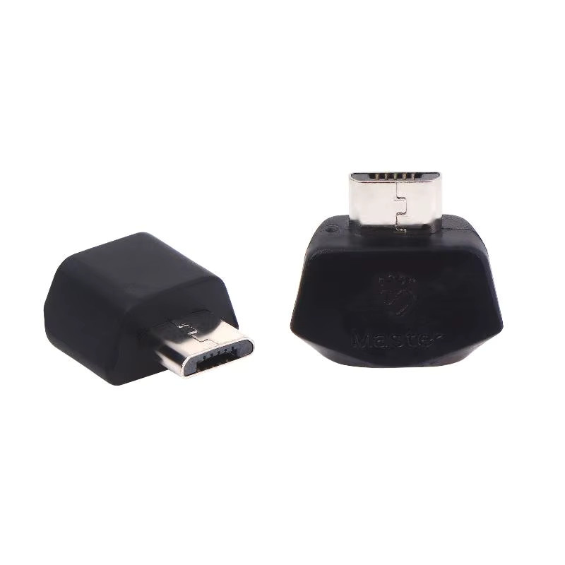 JETTING Universal-Adapter Micro-USB auf USB-C Stecker in Schwarz für G502/Master Wireless Mouse Ersatzteile - Bild 2