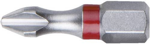 KS Tools TORSIONpower Kreuzschlitz-Bit PH2 mit 1/4 Zoll Antrieb und 6,3 mm Aufnahme, silberfarben - Bild 1