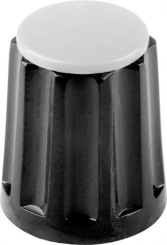 Mentor 330.3 Drehknopf Schwarz Ø 11,8 mm x H 13 mm - Bild 1