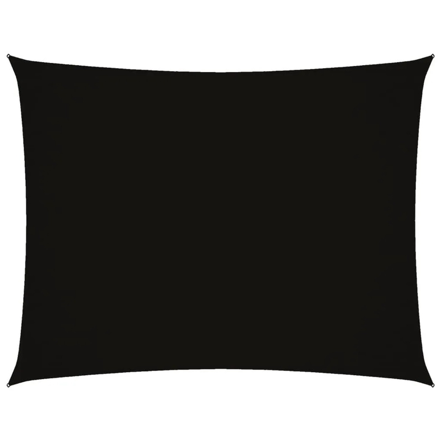 Furnicato Sonnensegel aus PU-beschichtetem Oxford-Gewebe, rechteckig, Schwarz, B: 350 cm, T: 250 cm - Bild 2