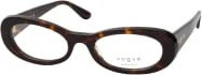 Vogue Eyewear VO 5596 Korrektionsbrille, Vollrand, Oval, Kunststoff, Braun, Damen - Bild 1