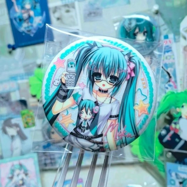 Hatsune Miku Project DIVA Abzeichen, Zubehör, Metall, Bunt / Mehrfarbig - Bild 1