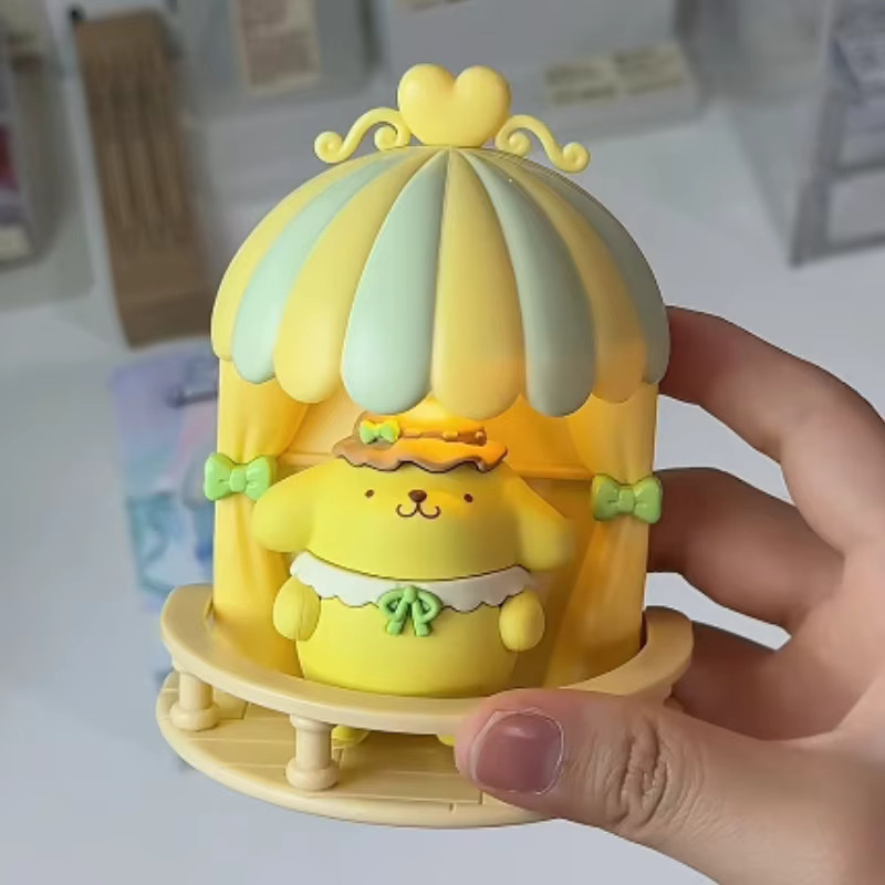 Sanrio Kuromi Magnetische Kühlschrankmagneten, Blindbox, Soundgesteuertes Nachtlicht, Tiere - Bild 1