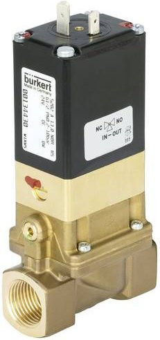Bürkert Servogesteuertes Ventil 322385 5282 24V aus Messing in Mehrfarbig - Bild 1