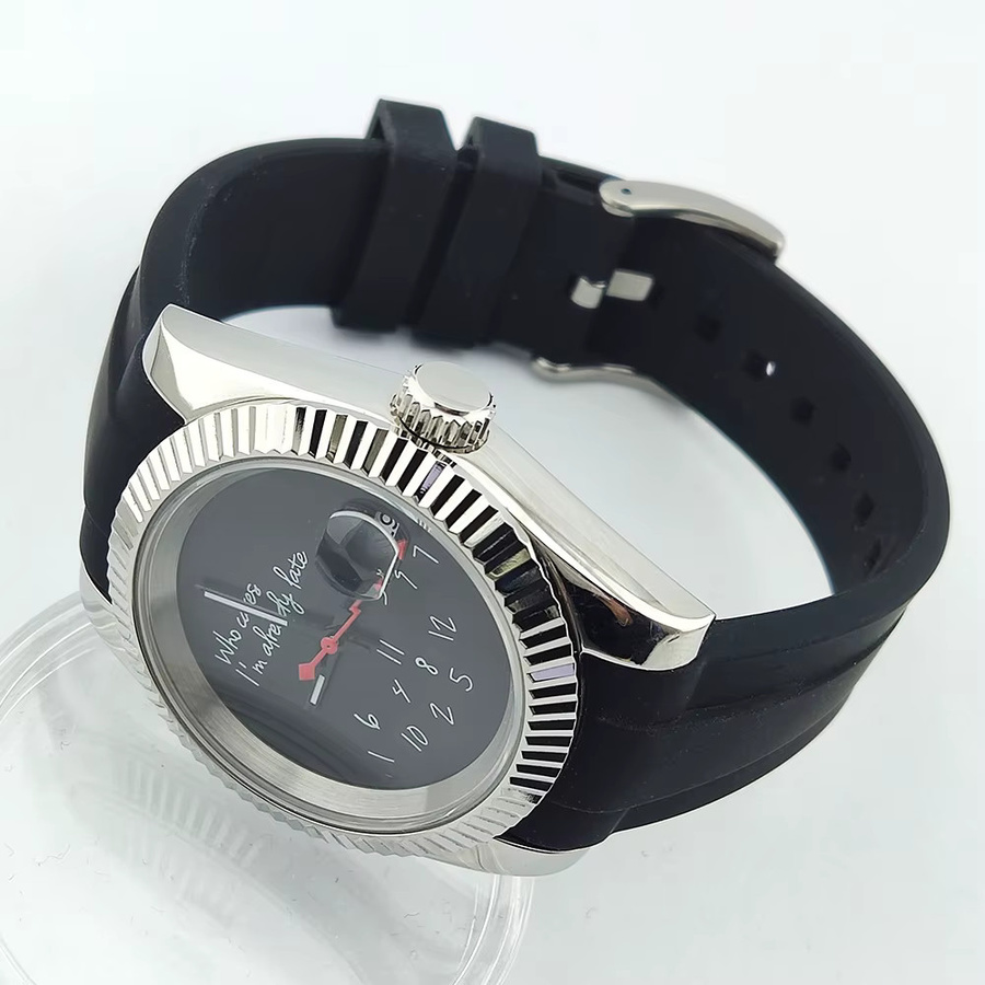 OUMASHI Armbanduhr, Automatik, Edelstahl, Saphirglas, 36 mm, Herren - Bild 2