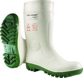 Dunlop Sicherheitsstiefel ACIFORT SAFETY HIGH VOLTAGE in Weiß und Grün, SB, Größe 43, nach EN ISO 20345 - Bild 1