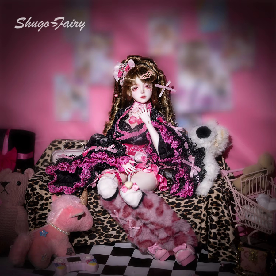 ShugaFairy BJD Puppe 1/4 Elaina Y2K Shibuya Gal Retro, Komplettset - Bild 5