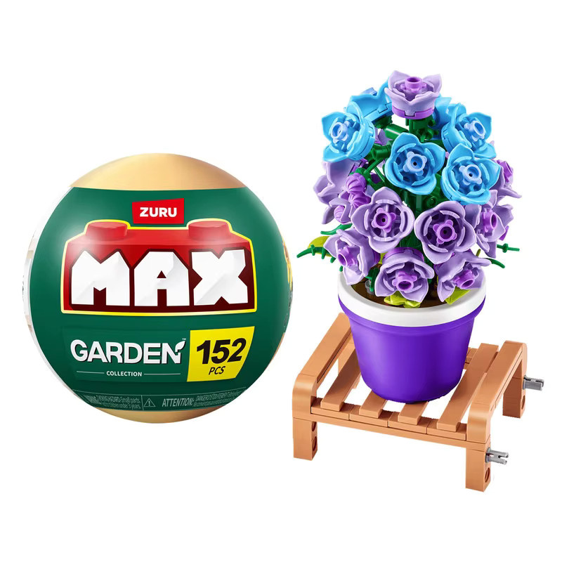 Zuru Max Überraschungsball mit Bausteinen, Natur, Blindbox-Puzzle-Spielzeug - Bild 4