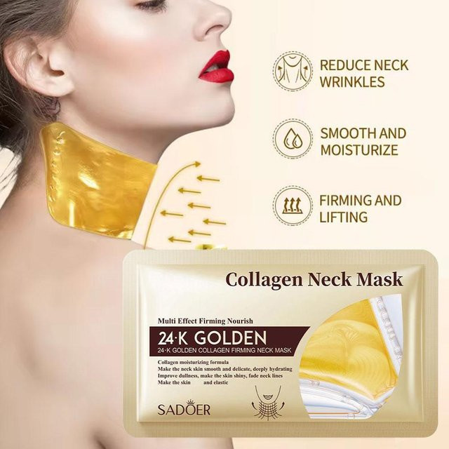 SADOER Kollagen Halsmaske Serum, Unisex - Bild 1