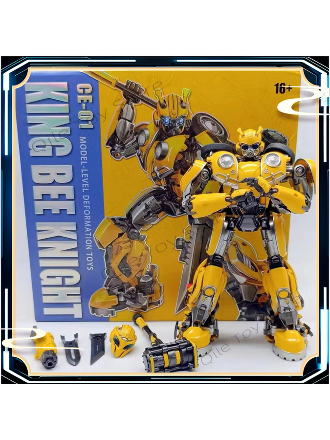 TAKARA TOMY Bumblebee CE-01 Bumblebee Gaiden Beetle, Roboter aus Legierung, Gelb - Bild 6