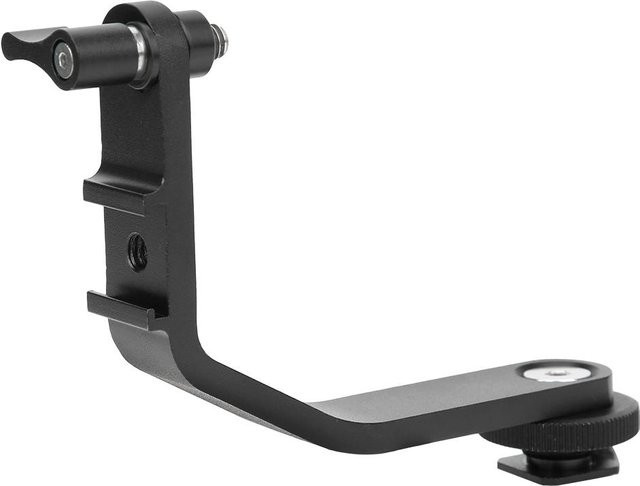 FEELWORLD L-Halterung mit Schuh-Halterung für DSLR-Kameras und Videomonitore F5 F6 F6S S55 FW567 FW568, Schwarz - Bild 1