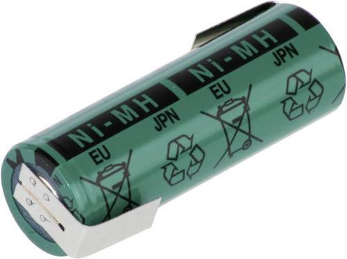 FDK Spezial-Akku NiMH 1.2V 2700 mAh mit Z-Lötfahne in Grün - Bild 1
