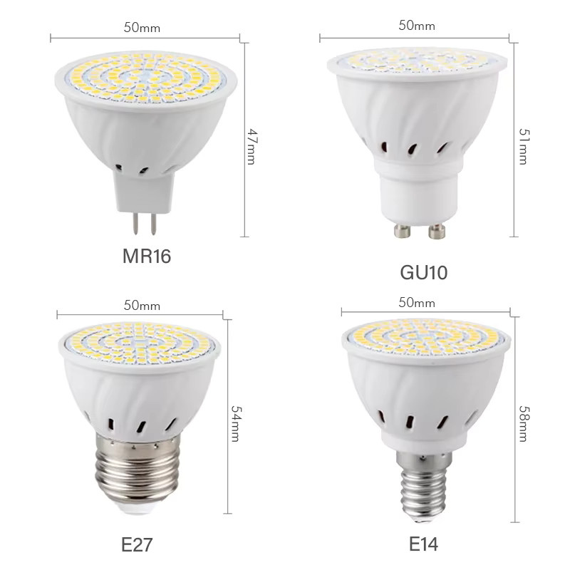 LARZI LED Spotlight GU10 SMD Lampe in Weiß für deine Heimbeleuchtung - Bild 1