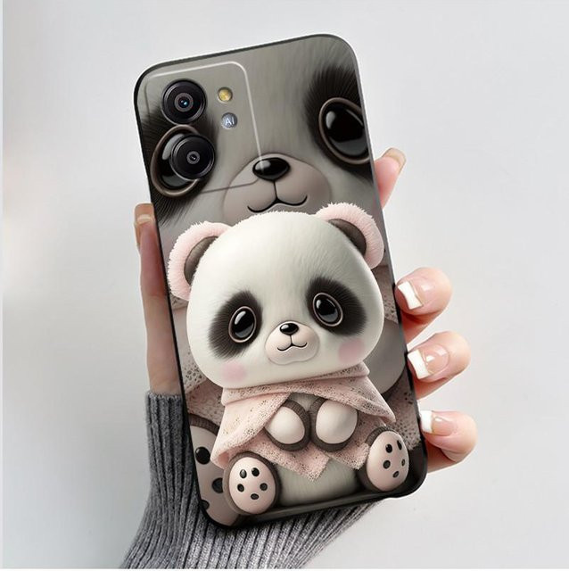 Weiche TPU-Silikon-Handyhülle mit Liebeshasen-Design für Blackview Color 8 und Oscal Modern 8, Multicolour - Bild 1