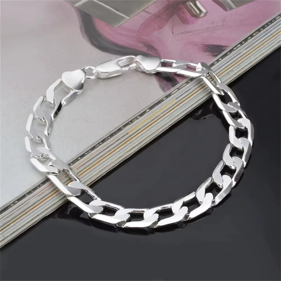 Armband 925 Sterling Silber, Unisex - Bild 2