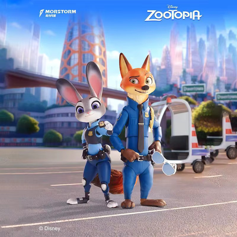 MORSTORM Disney Zootopia Judy Hopps, Actionfigur, Blind Box - Bild 1