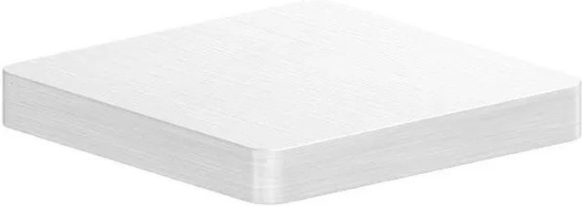 FeNau Flachkappe aus Edelstahl V4A zum Aufschweißen, Farbe: Silber, B/B: 30 x 30 mm - Bild 1