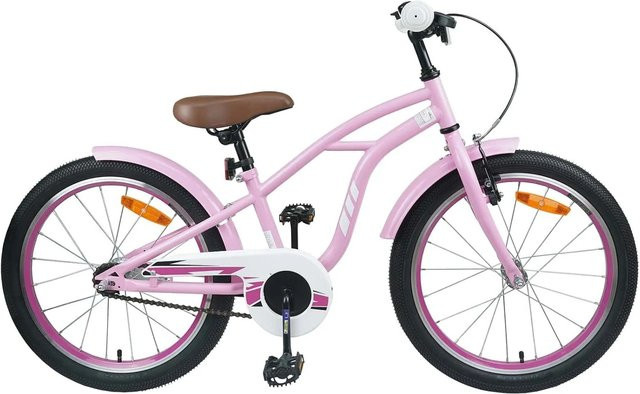 vidaXL Kinderfahrrad 20 Zoll Hellrosa für 6-11 Jahre Alt - Bild 1
