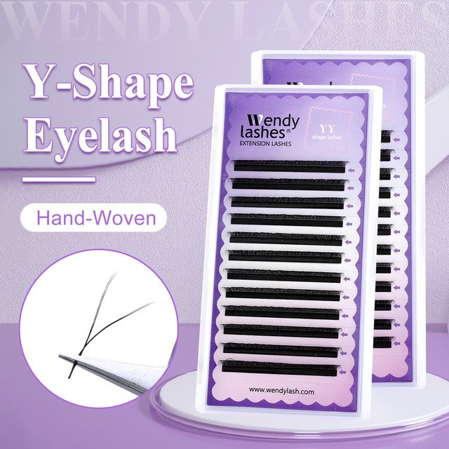 Wendy Lashes YY Mesh Wimpernverlängerung, 4D, Natürlicher Look - Bild 1