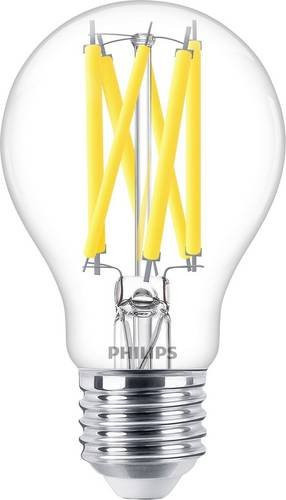 Philips LED Filament Lampe E27 Dimtone Warmweiß 10,5W entspricht 100W, Durchmesser: 60 mm, Höhe: 108 mm, transparent - Bild 1