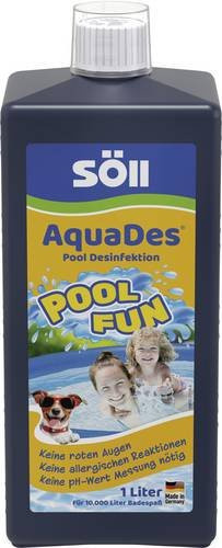 Söll AquaDes Pool-Desinfektion flüssig mit Chlor, 1 l - Bild 1