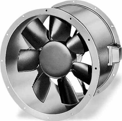 Helios Axiallüfter 00470 in Grau mit 1070 m³/h Luftförderleistung und 400V Anschluss - Bild 1