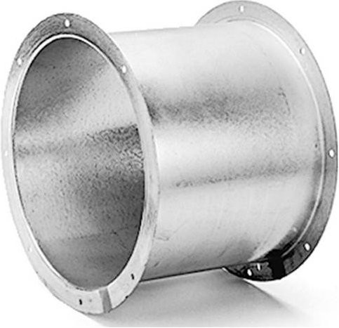 Helios Ventilatoren VR 250 Verlängerung Rohr aus verzinktem Stahl in Silber - Bild 1