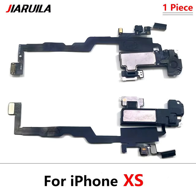 Ersatzteil Flex-Kabel für iPhone X XR XS 11 Pro Max mit Ohrhörer-Lautsprecher, Näherungssensor und Tonempfänger in Schwarz - Bild 3