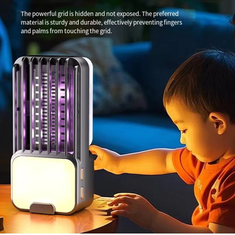 Lenovo UV-Mückenabwehrlampe tragbarer Mückenvernichter mit USB-Aufladung für den Innenbereich geräuschlos - Bild 5