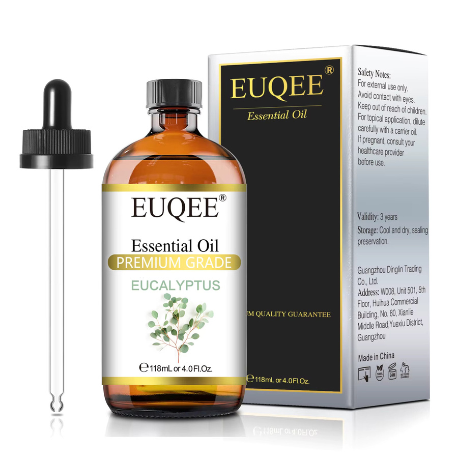 EUQEE Ätherisches Öl, 118 ml, Lavendel Eukalyptus Vanille Bergamotte - Bild 1
