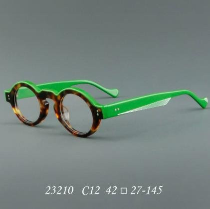 Bai Fen Bai Electronic 3C Korrektionsbrille, Rund, Acetat, Unisex, Gray - Bild 1