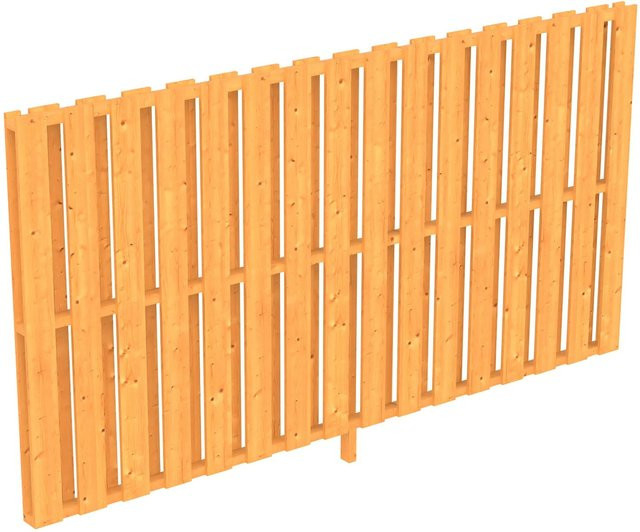 Skan Holz Seitenwand aus Douglasienholz, Farbe: beige, B/H: 78,5 x 160 cm - Bild 1