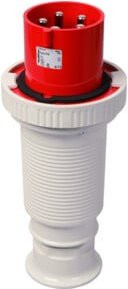 Walther Werke Steckdose 125A 5P 400V 6h IP67 Rot - Bild 1
