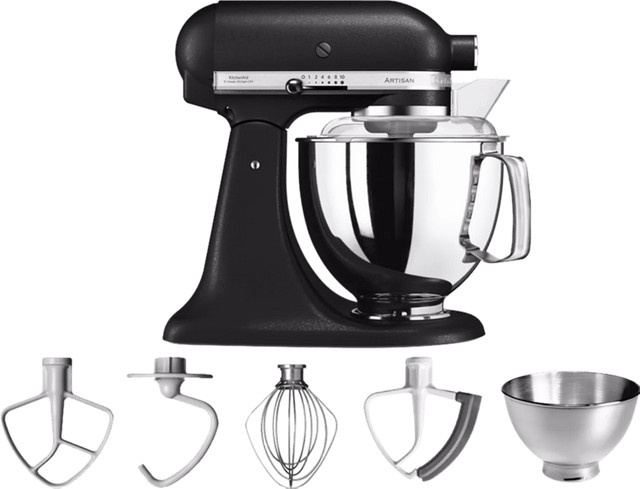 KitchenAid Artisan Küchenmaschine 5KSM175PS in Schwarz - Bild 1