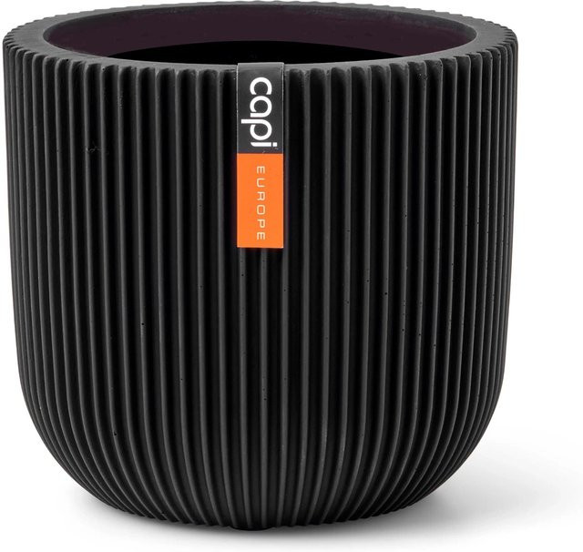 Capi Topf-Kugel Groove Schwarz B: 14 cm, H: 13 cm, T: 13 cm - Bild 1