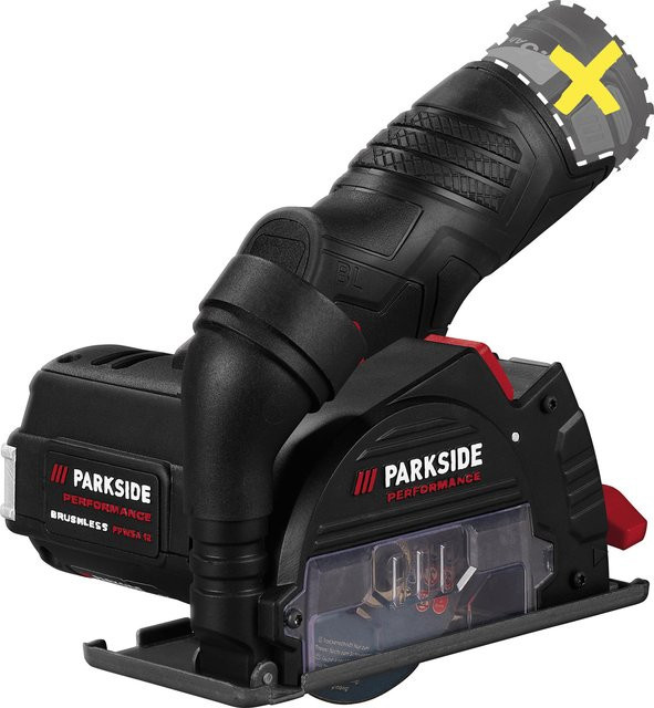 Parkside Performance 12 V Akku-Winkelschleifer PPWSA 12 A1 ohne Akku und Ladegerät - Bild 1